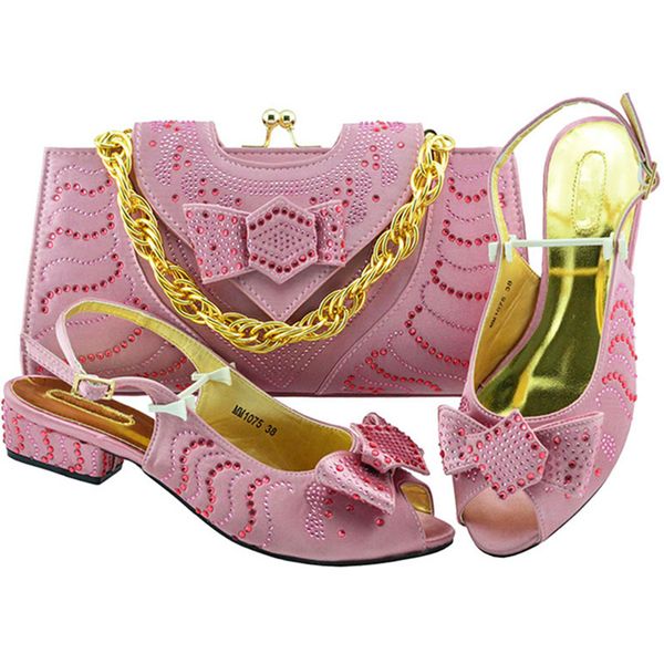 new arrival shoes women 2018 women shoes and bags to match set italy high heel party and bag, Black
new arrival shoes women 2018 women shoes and bags to match set italy high heel party and bag, Black