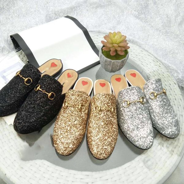 princetown slippers horse-button slippers acrylic gradient sequins women's half-slipper flat-soled leather head muller slippers gril, Black
princetown slippers horse-button slippers acrylic gradient sequins women's half-slipper flat-soled leather head muller slippers gril, Black