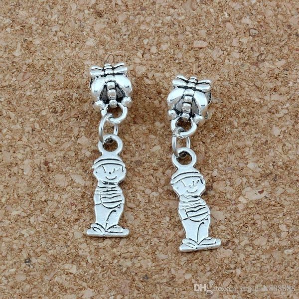 150pcs много античный серебро симпатичный маленький мальчик сплава мотаться шарма шариков шарма ожерелье diy аксессуары 6.8x30.2mm a-515а, Bronze;silver
150pcs много античный серебро симпатичный маленький мальчик сплава мотаться шарма шариков шарма ожерелье diy аксессуары 6.8x30.2mm a-515а, Bronze;silver