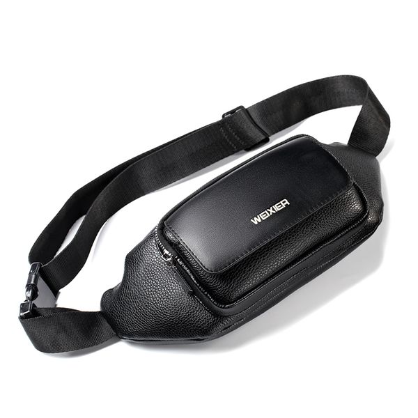2019 new multifunction neutral outdoor zipper leather messenger bag sport chest bag waist male crossbody drop shipping
2019 new multifunction neutral outdoor zipper leather messenger bag sport chest bag waist male crossbody drop shipping