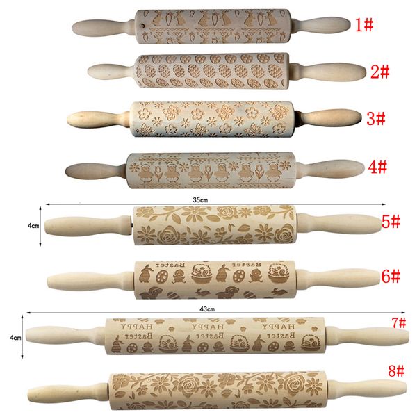 easter embossing rolling pin baking cookies noodle biscuit fondant cake dough engraved roller kitchen diy cookies home tool ffa3713
easter embossing rolling pin baking cookies noodle biscuit fondant cake dough engraved roller kitchen diy cookies home tool ffa3713