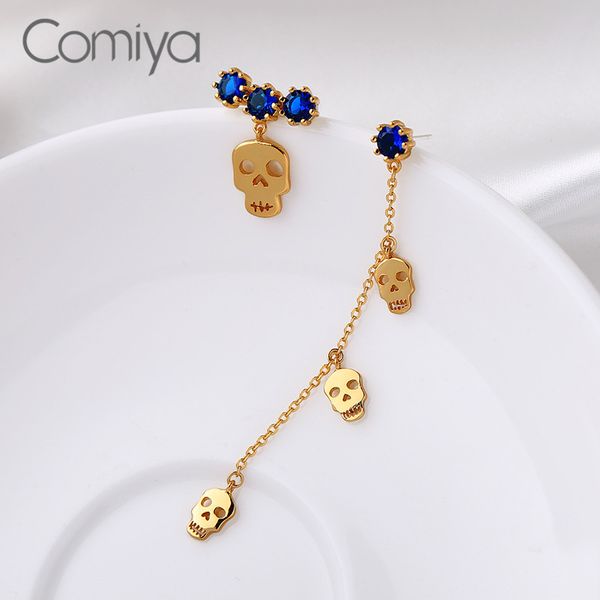 comiya fashion drop earrings crystal gold color zinc alloy long links brincos skeletons brincos oorbellen voor vrouwen earring, Silver
comiya fashion drop earrings crystal gold color zinc alloy long links brincos skeletons brincos oorbellen voor vrouwen earring, Silver