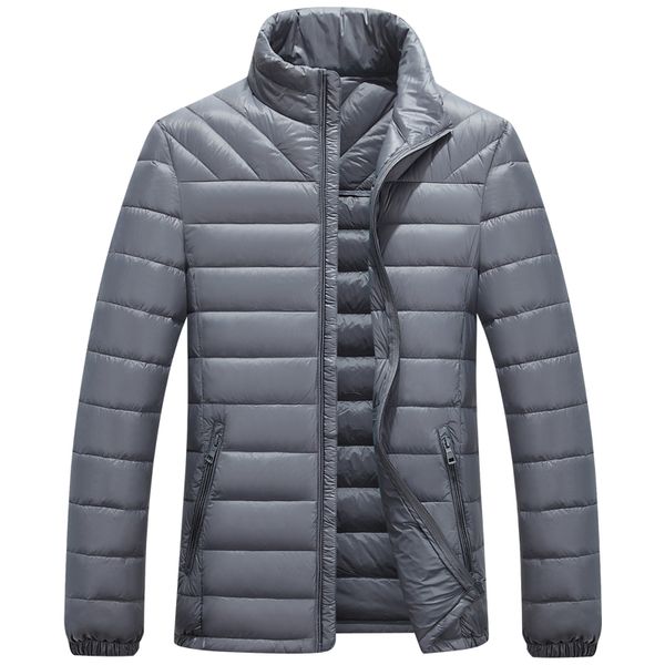 autumn winter fashion outwear duck down coats regular fit thin down parkas ultralight mens white duck jacket stand collar, Black
autumn winter fashion outwear duck down coats regular fit thin down parkas ultralight mens white duck jacket stand collar, Black