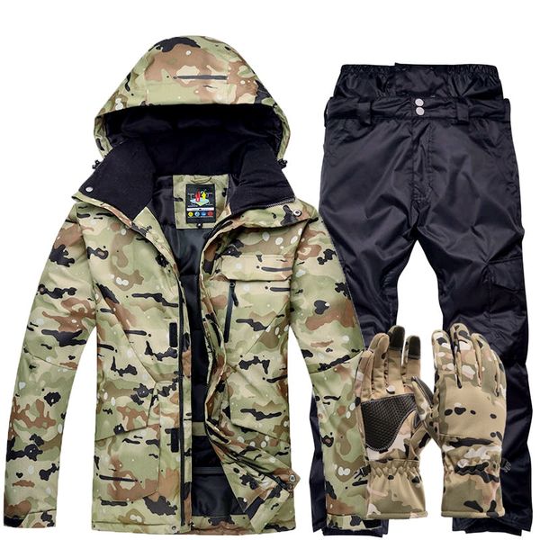 winter warm camouflage ski suit men skiing suit sets outdoor snow clothes waterproof windproof sports
winter warm camouflage ski suit men skiing suit sets outdoor snow clothes waterproof windproof sports