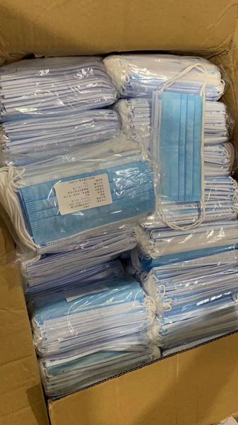 7339044 12 часов корабль! dhl бесплатная доставка 5-10 дней одноразовые маски для лица 3-слойная антипылевая дышащая маска для лица мужчины