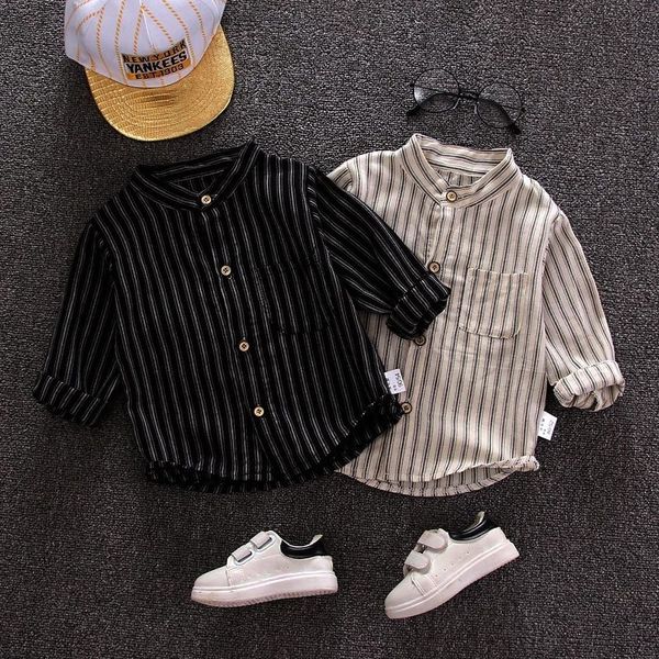 clothing men's 2019 men's baby's children's autumn thin vertical children's clothing shirt long sleeve shirt fashio, White;black
clothing men's 2019 men's baby's children's autumn thin vertical children's clothing shirt long sleeve shirt fashio, White;black
