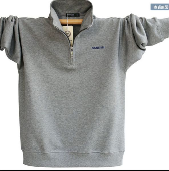Mens Long Sleeve Polo Shirt Brand High Quality Plus Size Stand Collar Cotton Shirts Men Zipper Camisa Polo Masculina A1108
Mens Long Sleeve Polo Shirt Brand High Quality Plus Size Stand Collar Cotton Shirts Men Zipper Camisa Polo Masculina A1108