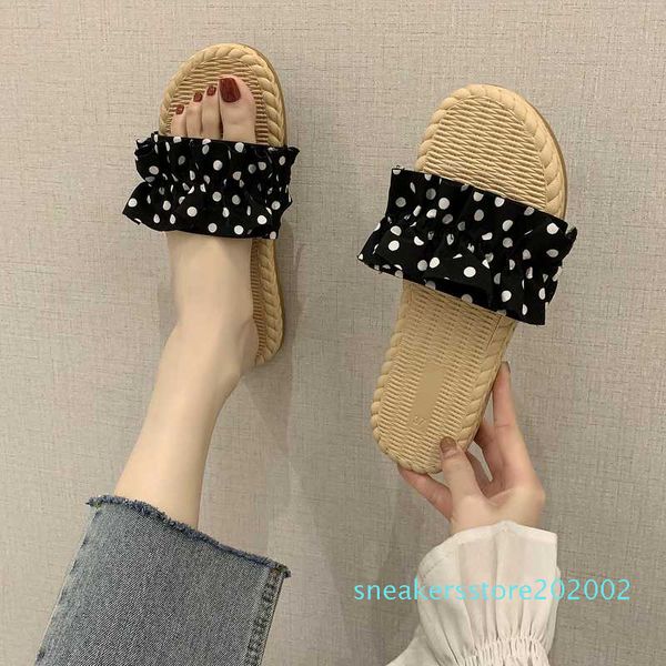 flat shoes female slippers women summer lady luxury slides low pantofle girl designer 2020 beach soft rome scandals cotton s02, Black
flat shoes female slippers women summer lady luxury slides low pantofle girl designer 2020 beach soft rome scandals cotton s02, Black