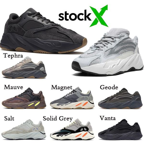 magnet 700 women mens running kanye west yecheil reflective wave runner 700 v2 blue hospital blue inertia vanta static sports sneakers, White;red