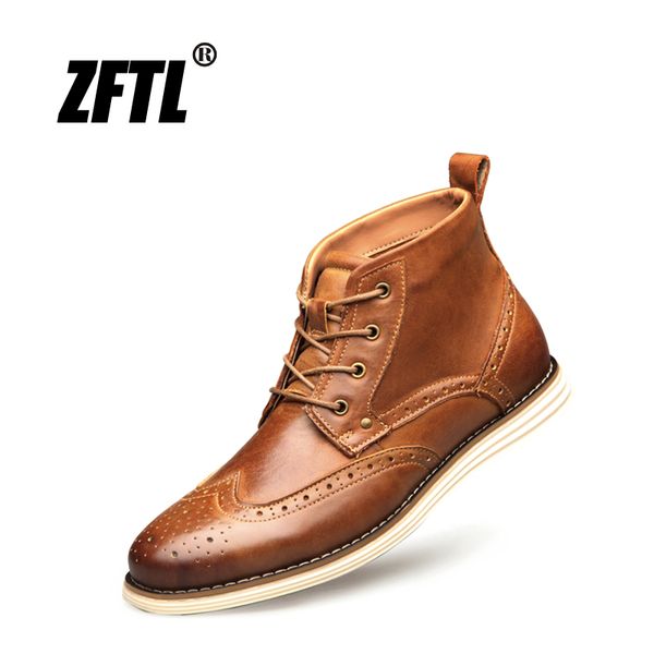 zftl new men bullock boots genuine leather man martins boots casual lace-up big size male handmade shoes high-shoes, Black
zftl new men bullock boots genuine leather man martins boots casual lace-up big size male handmade shoes high-shoes, Black