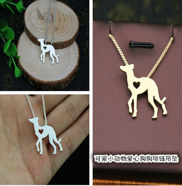 g.sky modeschmuck whipp dog necklace greyhoun lovely pets pendant jewelry silver/gold colors plated
g.sky modeschmuck whipp dog necklace greyhoun lovely pets pendant jewelry silver/gold colors plated