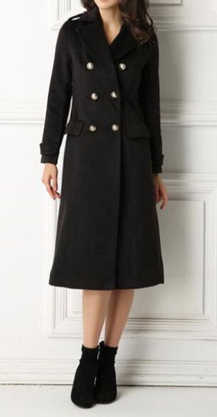 laipelar 2020 new design winter woman coat woolen outerwear long style slim outerwear casaco feminino, Black
laipelar 2020 new design winter woman coat woolen outerwear long style slim outerwear casaco feminino, Black