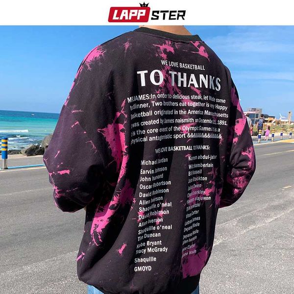 мужчины уличной harajuku кофта осень 2019 мужских корейского мода tie dye черных толстовки hip hop крупногабаритная толстовка, Black
мужчины уличной harajuku кофта осень 2019 мужских корейского мода tie dye черных толстовки hip hop крупногабаритная толстовка, Black