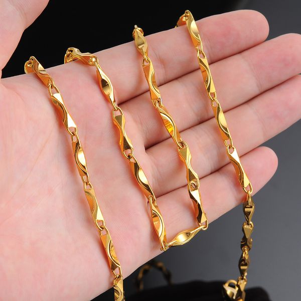 fashion 24k real yellow gold chain luxury man never fade thick necklace vintage men jewelry, Silver
fashion 24k real yellow gold chain luxury man never fade thick necklace vintage men jewelry, Silver