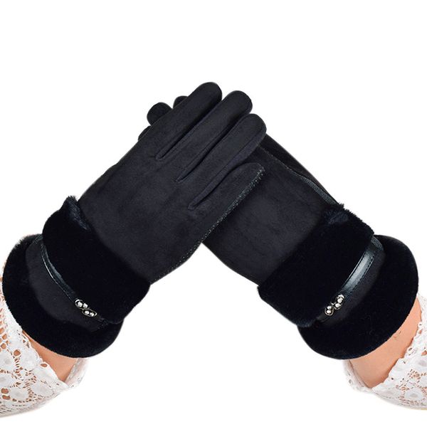 #40 women non-slip gloves rekawiczki fake fur winter wrist warm thicken mitten lady full finger glove guantes mujer mittensb, Blue;gray
#40 women non-slip gloves rekawiczki fake fur winter wrist warm thicken mitten lady full finger glove guantes mujer mittensb, Blue;gray