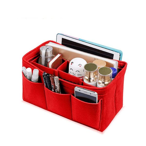 ljl-women fashion felt cloth inner bag fits in insert handbag multi-pockets cosmetic bags storage and personal belongings org
ljl-women fashion felt cloth inner bag fits in insert handbag multi-pockets cosmetic bags storage and personal belongings org