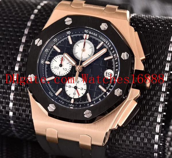offshore 18k rose gold quartz movement chronograph mens watch white rubber men's wrist watches, Slivery;brown
offshore 18k rose gold quartz movement chronograph mens watch white rubber men's wrist watches, Slivery;brown