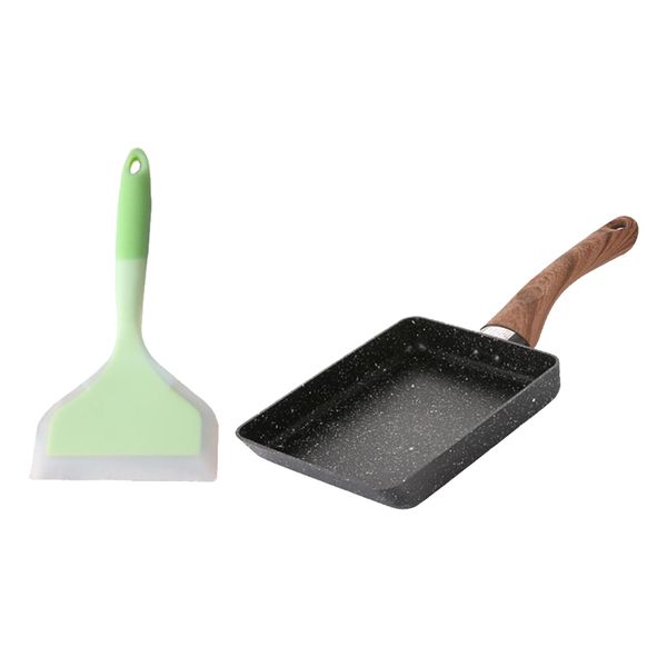 japanese omelette pan with spatula, nonstick omelet pan tamagoyaki egg pan
japanese omelette pan with spatula, nonstick omelet pan tamagoyaki egg pan