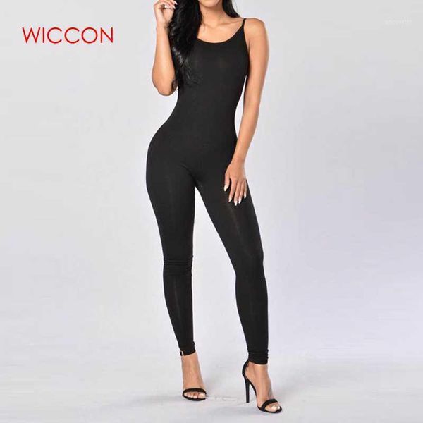 wiccon casual new style skinny jumpsuit 2018summer solid color romper playsuit sleeveless bodycon cotton rompers womens jumpsuit1, Black;white
wiccon casual new style skinny jumpsuit 2018summer solid color romper playsuit sleeveless bodycon cotton rompers womens jumpsuit1, Black;white
