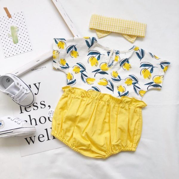 new summer cute baby girls clothing set baby floral romper +headband drop-shoulder design boutique infant clothes, White
new summer cute baby girls clothing set baby floral romper +headband drop-shoulder design boutique infant clothes, White