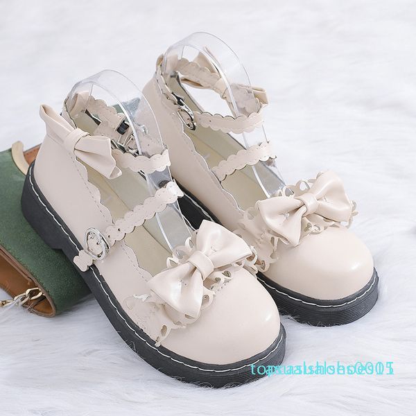 2020 new laides lolita shoes women sweet cute bowtie cosplay shoes buckle round toe zapatilla mujer, Black
2020 new laides lolita shoes women sweet cute bowtie cosplay shoes buckle round toe zapatilla mujer, Black