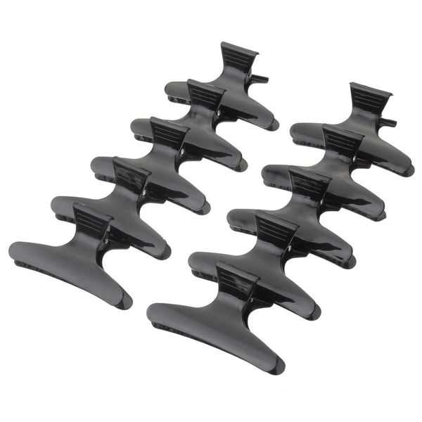 10pcs pro salon black butterfly hair claw section clip clamps plastic hairpins hairstyle design styling tools hairdressing tool
10pcs pro salon black butterfly hair claw section clip clamps plastic hairpins hairstyle design styling tools hairdressing tool