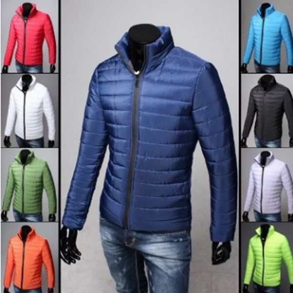 autumn winter men's parkas jacket men's slim thick parkas jacket fashion male candy color striped jackets and coats, Black
autumn winter men's parkas jacket men's slim thick parkas jacket fashion male candy color striped jackets and coats, Black