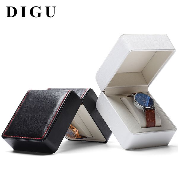 digu leather watch box display storage box jewelry organizer present fashion gift, Pink;blue
digu leather watch box display storage box jewelry organizer present fashion gift, Pink;blue