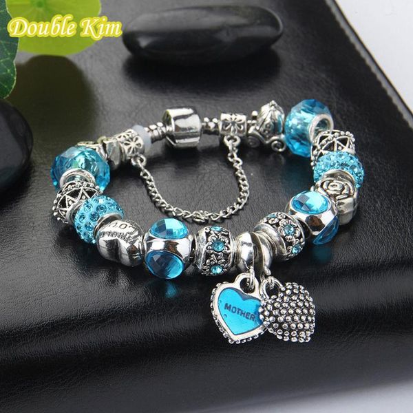 charms bracelet alloy crystal lake blue crystal mother beads sliver color fit original bracelets bangle fashion europe jewellery, Black
charms bracelet alloy crystal lake blue crystal mother beads sliver color fit original bracelets bangle fashion europe jewellery, Black