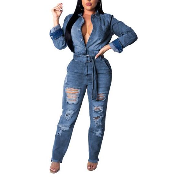 2019 fashion scrub washed hole denim jumpsuit solid color pocket strap casual women's clothing combinaison femme elegante, Black;white
2019 fashion scrub washed hole denim jumpsuit solid color pocket strap casual women's clothing combinaison femme elegante, Black;white