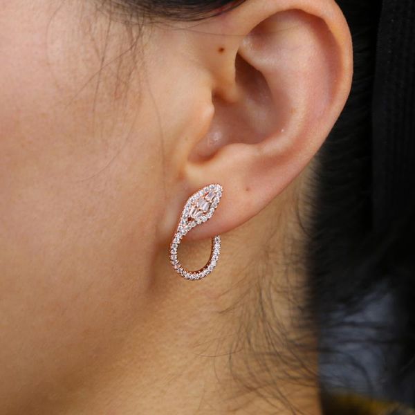 summer rose silver color snake shape cute charm cz earring wholesale fashion dainty women girl party animal jewelry, Golden;silver
summer rose silver color snake shape cute charm cz earring wholesale fashion dainty women girl party animal jewelry, Golden;silver
