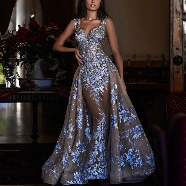 overskirt evening dresses lace appliqued v neck sleeveless sweep train mermaid prom dress party wear robes de soirée, Black;red
overskirt evening dresses lace appliqued v neck sleeveless sweep train mermaid prom dress party wear robes de soirée, Black;red