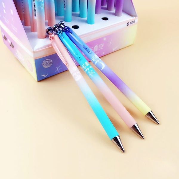 1pcs new cute creative moon star plastic mechanical pencil sky automatic pens for kids writing school supplies korean stationery
1pcs new cute creative moon star plastic mechanical pencil sky automatic pens for kids writing school supplies korean stationery