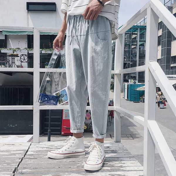 men's pants mixcubic 2021 spring summer england style wild drawstring men casual loose washing for trousers,m-3xl, Black
men's pants mixcubic 2021 spring summer england style wild drawstring men casual loose washing for trousers,m-3xl, Black