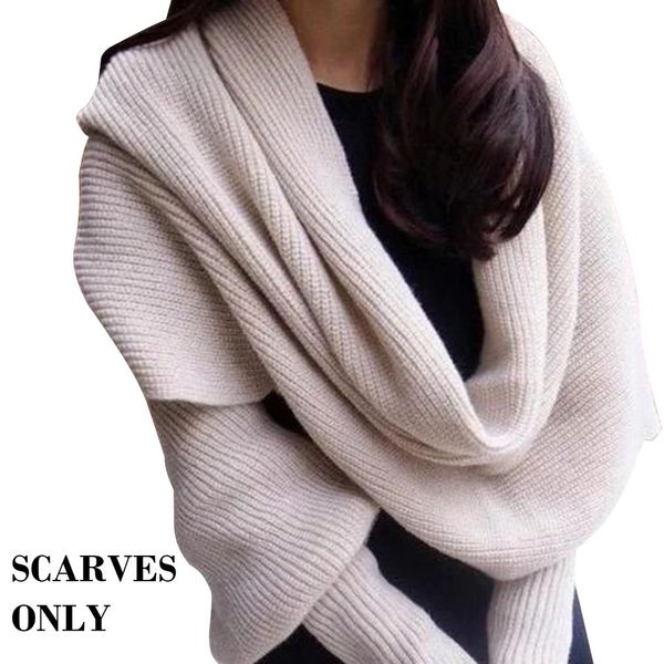 2019 europe and american style new winter wool scarves for men and women with sleeves knitted scarf thick warm high-end fashion, Blue;gray
2019 europe and american style new winter wool scarves for men and women with sleeves knitted scarf thick warm high-end fashion, Blue;gray