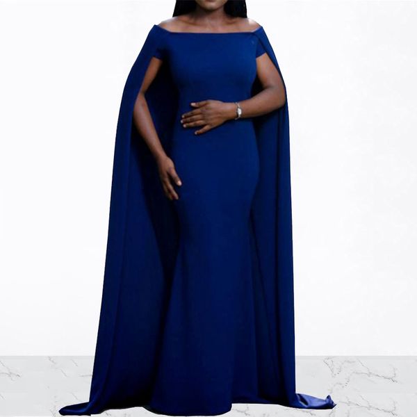 women elegant party mermaid dress summer slim solid long cloak sleeve off shoulder pleated skirt size, Black;pink
women elegant party mermaid dress summer slim solid long cloak sleeve off shoulder pleated skirt size, Black;pink