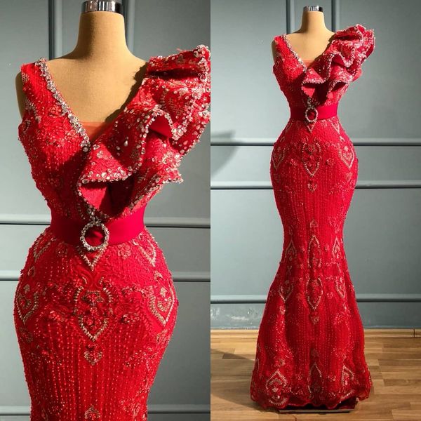 elegant shinning red elegant mermaid evening dresses 2019 formal dress evening wear beaded evening gowns robe de soiree abendkleider, Black;red
elegant shinning red elegant mermaid evening dresses 2019 formal dress evening wear beaded evening gowns robe de soiree abendkleider, Black;red
