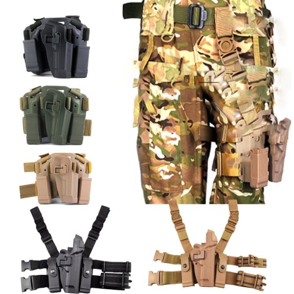 tactical double defense quick pull out hard shell pa nylon leg combination gun holsters for m9 m92 1911 g17 p226 usp sig
tactical double defense quick pull out hard shell pa nylon leg combination gun holsters for m9 m92 1911 g17 p226 usp sig