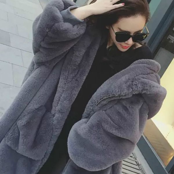 factory direct sales 2020 autumn and winter new imitation rex fur thickened mid-length hooded fur coat women's coat, Black
factory direct sales 2020 autumn and winter new imitation rex fur thickened mid-length hooded fur coat women's coat, Black