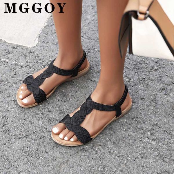sandals womens summer flat 2021 casual roman woven fabric ankle strap ladies rubber flats sandal women elastic band, Black
sandals womens summer flat 2021 casual roman woven fabric ankle strap ladies rubber flats sandal women elastic band, Black