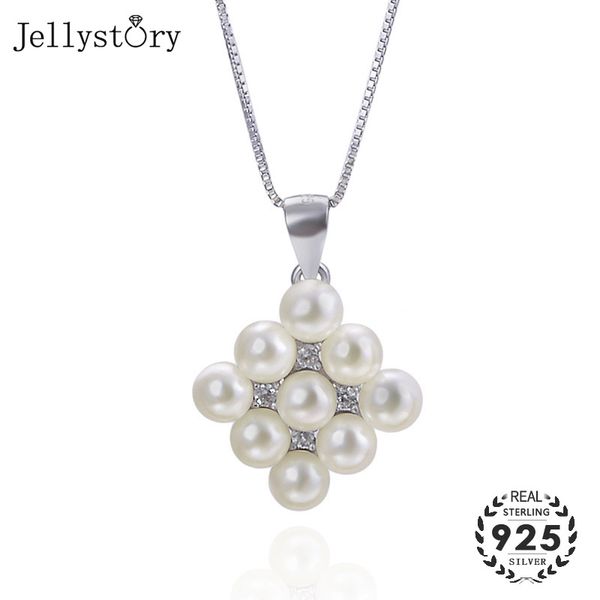 jellystory fashion 925 sterling silver jewellery necklace with natural freshwater pearl pendant for female wedding banquet party
jellystory fashion 925 sterling silver jewellery necklace with natural freshwater pearl pendant for female wedding banquet party