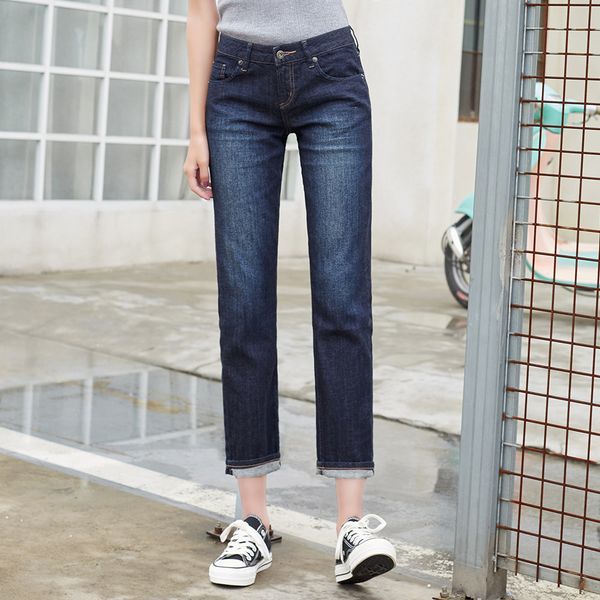 women's straight blue jeans 2020 spring autumn woman boyfriend straight jeans female ankle length pants
women's straight blue jeans 2020 spring autumn woman boyfriend straight jeans female ankle length pants