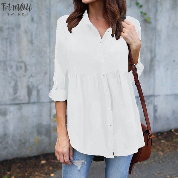 tunic blouse women 2020 autumn plus size white button shirt casual long sleeve loose large size female clothing
tunic blouse women 2020 autumn plus size white button shirt casual long sleeve loose large size female clothing