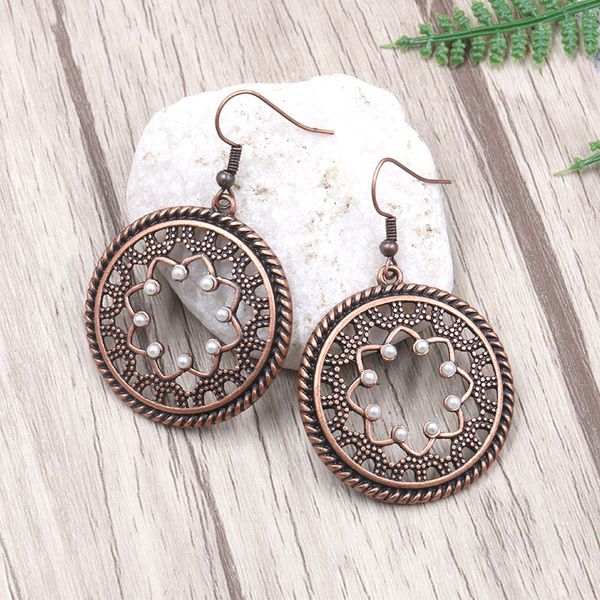 bohemian fashion jewelry women's vintage earrings hollow out flower beads dangle earrings s423, Silver
bohemian fashion jewelry women's vintage earrings hollow out flower beads dangle earrings s423, Silver