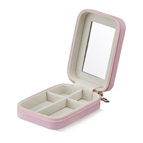casegrace korean creative small jewelry box portable travel jewelry box leather earrings necklace lipstick makeup storage, Pink;blue
casegrace korean creative small jewelry box portable travel jewelry box leather earrings necklace lipstick makeup storage, Pink;blue