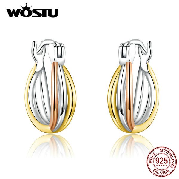 wostu new arrival 100% 925 sterling silver bicolor earrings for women making fashion jewelry 2019 new earrings cqe719
wostu new arrival 100% 925 sterling silver bicolor earrings for women making fashion jewelry 2019 new earrings cqe719