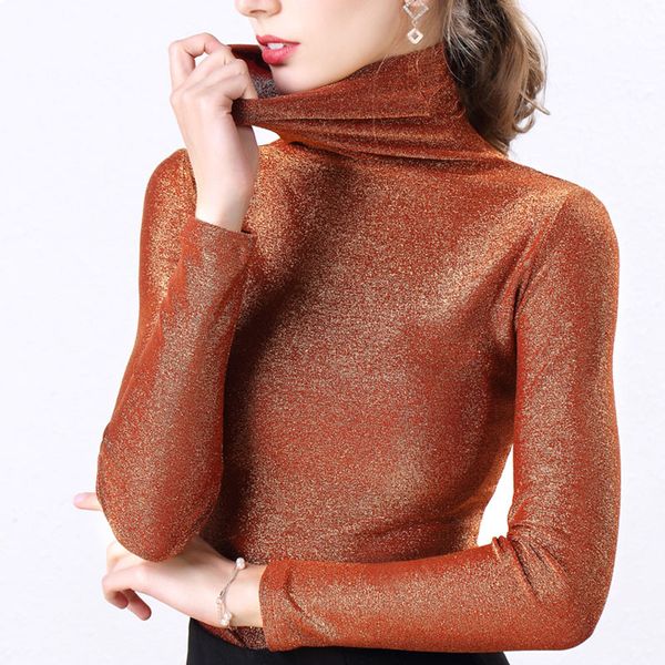 turtleneck bright blouses women 2020 autumn new arrivals fashion long sleeve shirts clothing slim ladies streetwear female, White
turtleneck bright blouses women 2020 autumn new arrivals fashion long sleeve shirts clothing slim ladies streetwear female, White