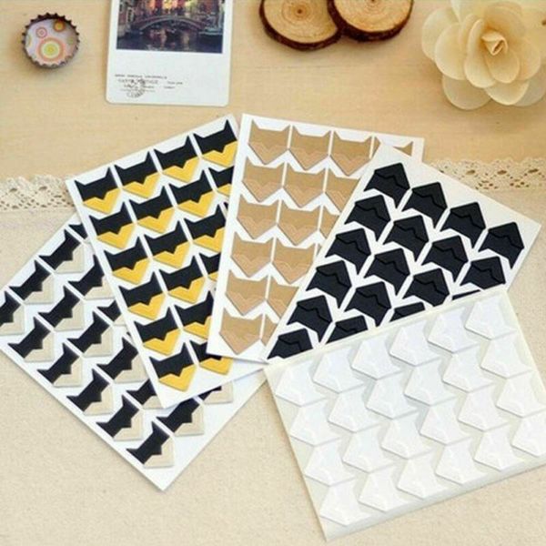 120 pcs/lot (5 sheets) diy vintage corner kraft paper stickers for p ablum frame decoration scrapbooking student
120 pcs/lot (5 sheets) diy vintage corner kraft paper stickers for p ablum frame decoration scrapbooking student