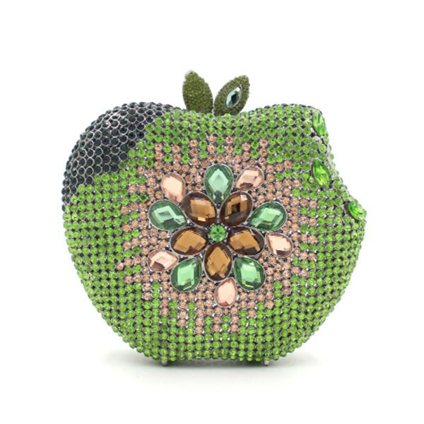 women's apple shape diamond clutch bags fashion design party evening bags wedding small clutch purse female chain shoulder
women's apple shape diamond clutch bags fashion design party evening bags wedding small clutch purse female chain shoulder