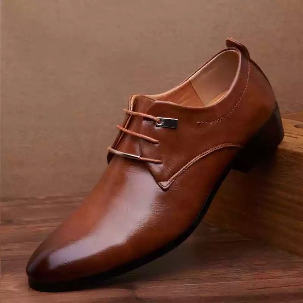 fashion man pu leather shoes wedding business dress gentleman pointed toe breathable formal basic up shoes big size38-48 h1-58, Black
fashion man pu leather shoes wedding business dress gentleman pointed toe breathable formal basic up shoes big size38-48 h1-58, Black